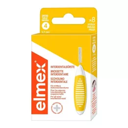 ELMEX Interdentalne četkice ISO veličina 4 0,7 mm žuta, 8 kom