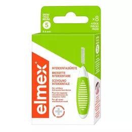 ELMEX Interdentalne četkice ISO veličina 5 0,8 mm zelena, 8 kom