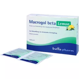 MACROGOL beta Lemon Plv.z.Her.e.Lsg.z.Ingest, 10 kom