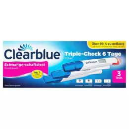 CLEARBLUE Test trudnoće TripleCheck ultra-early, 3 kom