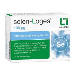SELEN-LOGES 100 μg filmom obložene tablete, 200 kom