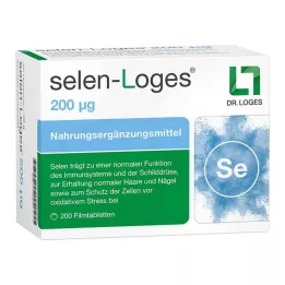 SELEN-LOGES 200 µg filmom obložene tablete, 200 kom