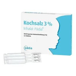 Kuhinjska sol 3% inhalacijski Pädia ampule, 20 kom