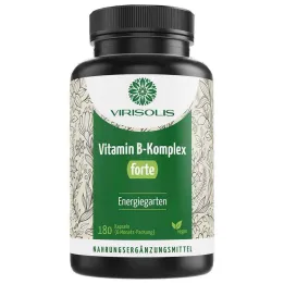 Virisolis Vitamin B Complex Forte 6-Mon.vegan kapsule, 180 kom