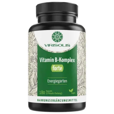 Virisolis Vitamin B Complex Forte 6-Mon.vegan kapsule, 180 kom