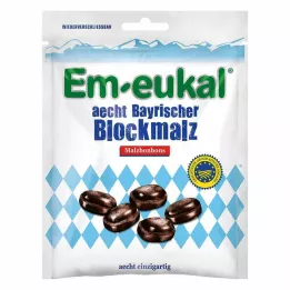 EM EUKAL aecht Bavarian Blockmalz Sladni bombon, 100 g