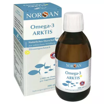 NORSAN Omega-3 Arctic s tekućinom vitamina D3, 200 ml