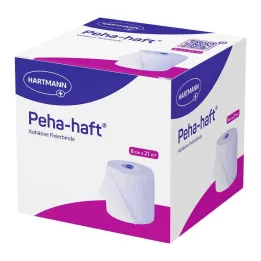 PEHA-HAFT Fiksirajući zavoj bez lateksa 8 cmx21 m, 1 kom