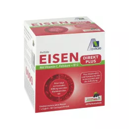 EISEN DIREKT plus vitamin C+folna kiselina+B12 u prahu, 60 kom