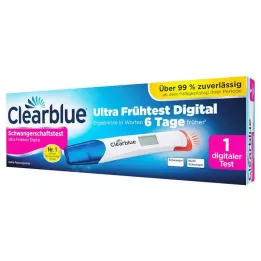 CLEARBLUE Test trudnoće Ultra rani test digitalni, 1 kom