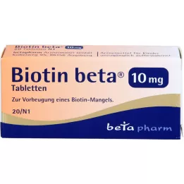 BIOTIN BETA 10 mg tablete, 20 kom