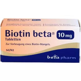 BIOTIN BETA tablete od 10 mg, 50 sati