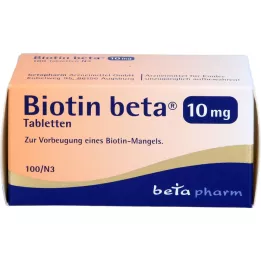 BIOTIN BETA 10 mg tablete, 100 ST