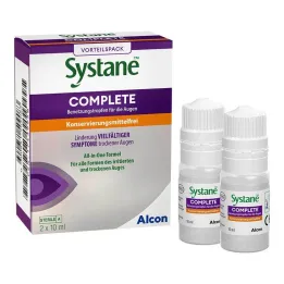 Systane® COMPLETE bez konzervansa, 2X10 ml