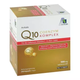 COENZYM Q10 100 mg kapsule+vitamini+minerali, 240 kom