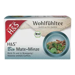 H&amp;S Organic Mate Mint filter vrećice, 20X1,8 g