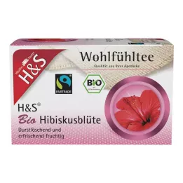 H&amp;S Filter vrećice organskog cvijeta hibiskusa, 20X1,75 g