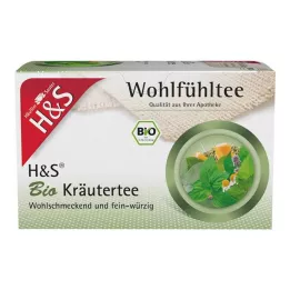 H&amp;S Organske filter vrećice biljnog čaja, 20X1,5 g