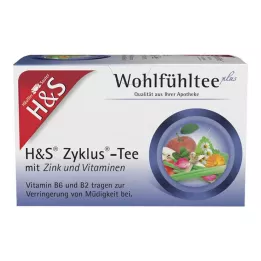 H&amp;S Cycle čaj s cinkom i vitaminima filter vrećice, 20X1,5 g