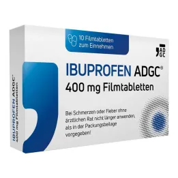 IBUPROFEN ADGC® 400 mg filmom obložene tablete, 10 kom