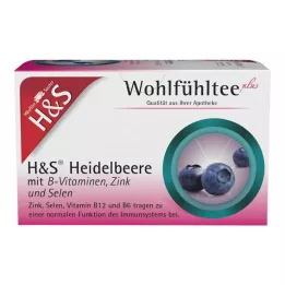H&S Borovnica s B vitaminima cinkom i selenom Fbtl., 20X2,5 g