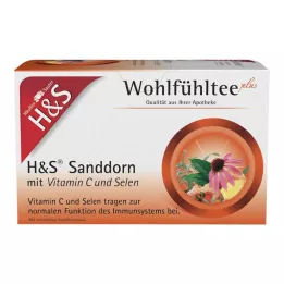 H&amp;S krkavina s vitaminom C i selenom Filter vrećice, 20X2,5 g