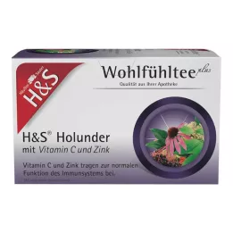 H&amp;S Bazga s vitaminom C i cinkom filter vrećice, 20X2,5 g