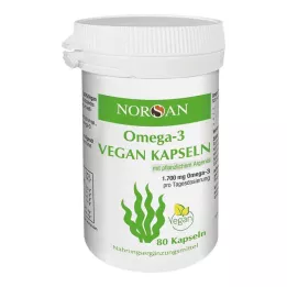 NORSAN Omega-3 veganske kapsule, 80 kom