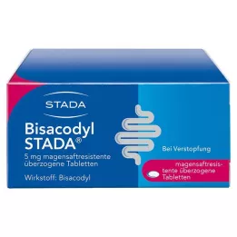 BISACODYL STADA 5 mg gastrorezistentne obložene tablete, 100 kom