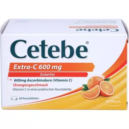 CETEBE Extra-C 600 mg tablete za žvakanje, 60 kom