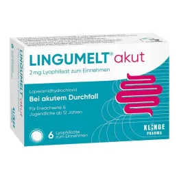 LINGUMELT akut raspadljive tablete za usta, 6 kom