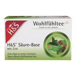 H&amp;S kiselinsko-bazni s cinkovim filtarskim vrećicama, 20X2,0 g