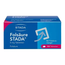 FOLSÄURE STADA 5 mg tablete, 100 kom