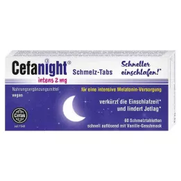 CEFANIGHT intens 2 mg topljive tablete, 60 kom
