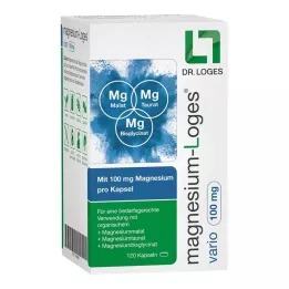 MAGNESIUM-LOGES vario 100 mg kapsule, 120 kom