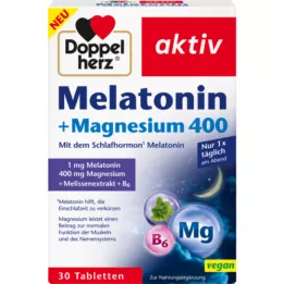 DOPPELHERZ Melatonin+magnezij 400 tablete, 30 ST