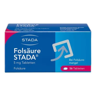 Folna kiselina STADA® 5 mg tablete, 56 kom Folna kiselina STADA® 5 mg tablete, 56 kom