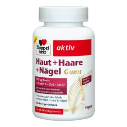 DOPPELHERZ Gume za kožu+kosu+nokte, 60 kom