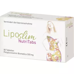 LIPOSLIM Nutritabs tablete, 80 ST