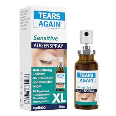 TEARS AGAIN® Sprej za osjetljive oči, 1X20 ml
