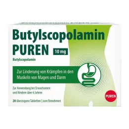 Butylscopolamine PUREN 10 mg tablete, 20 kom