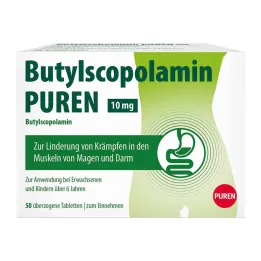 Butylscopolamine PUREN 10 mg tablete, 50 kom