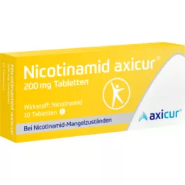 NICOTINAMID AxicUR tablete 200 mg, 10 sati