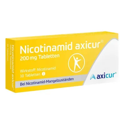 Nicotinamide axicur® 200 mg tablete, 10 kom Nicotinamide axicur® 200 mg tablete, 10 kom