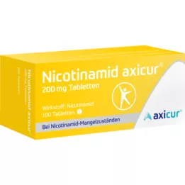 NICOTINAMID Axicur 200 mg tablete, 100 ST