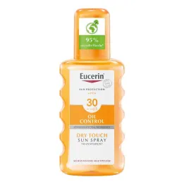Eucerin Sun Oil Control Body transparentni sprej LSF 30, 200 ml