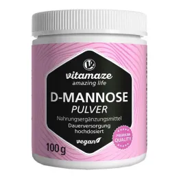 D-manoza u prahu, veganska visoka doza, 100 g