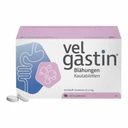 Velgastin tablete za žvakanje protiv nadutosti, 100 kom