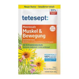 Tetesept Sea Salt Muscle &amp; pokret (80 g)
