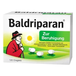 Baldriparan tablete obložene za smirenje, 120 kom